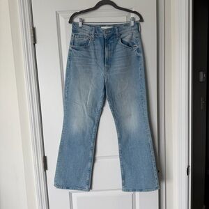 MOTHER Scooter Ankle Light Blue Jeans